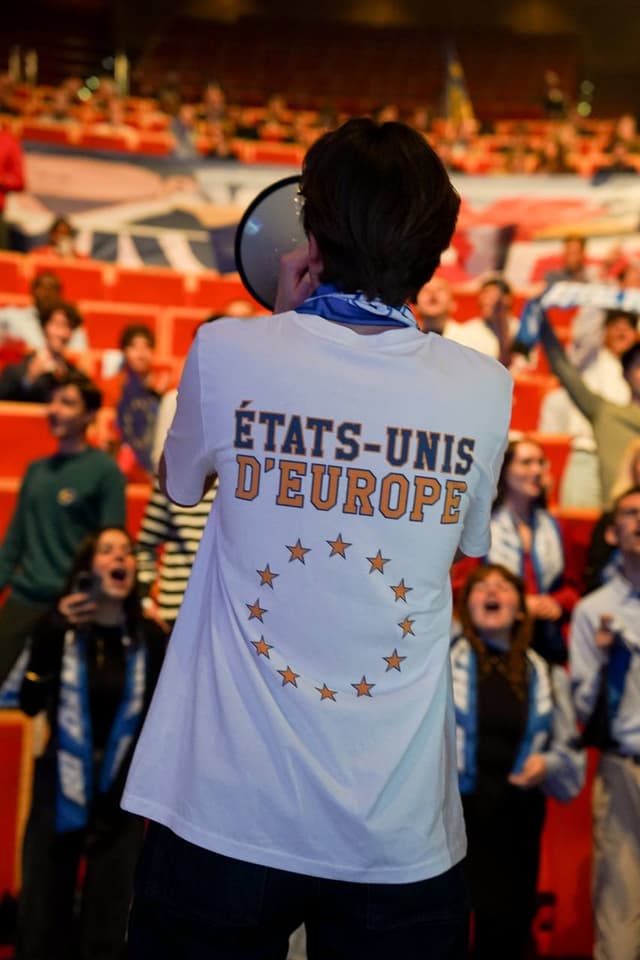 Tee-shirt États-Unis d'Europe — Attal 2027 - 2