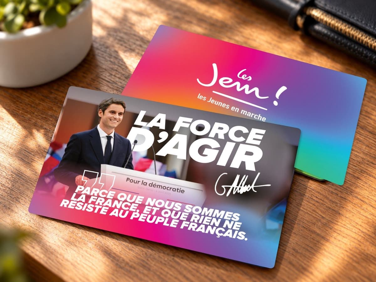 Carte adhérent Jeunes en marche — La Force d'Agir