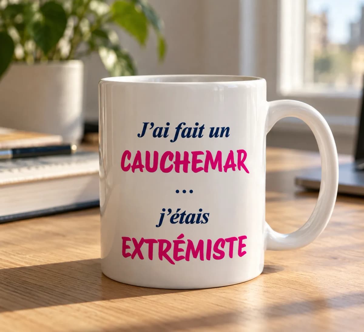 Mug "J'ai fait un cauchemar, j'étais extrémiste !" — Attal 2027