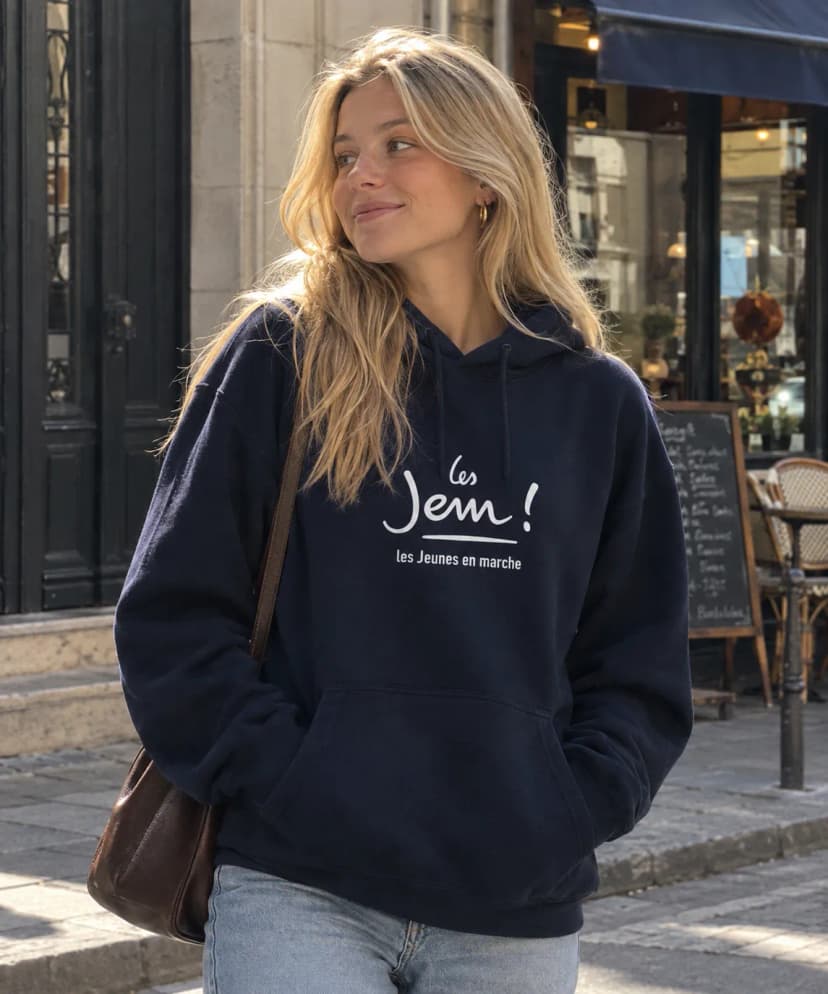 Hoodie capuche Jeunes en marche