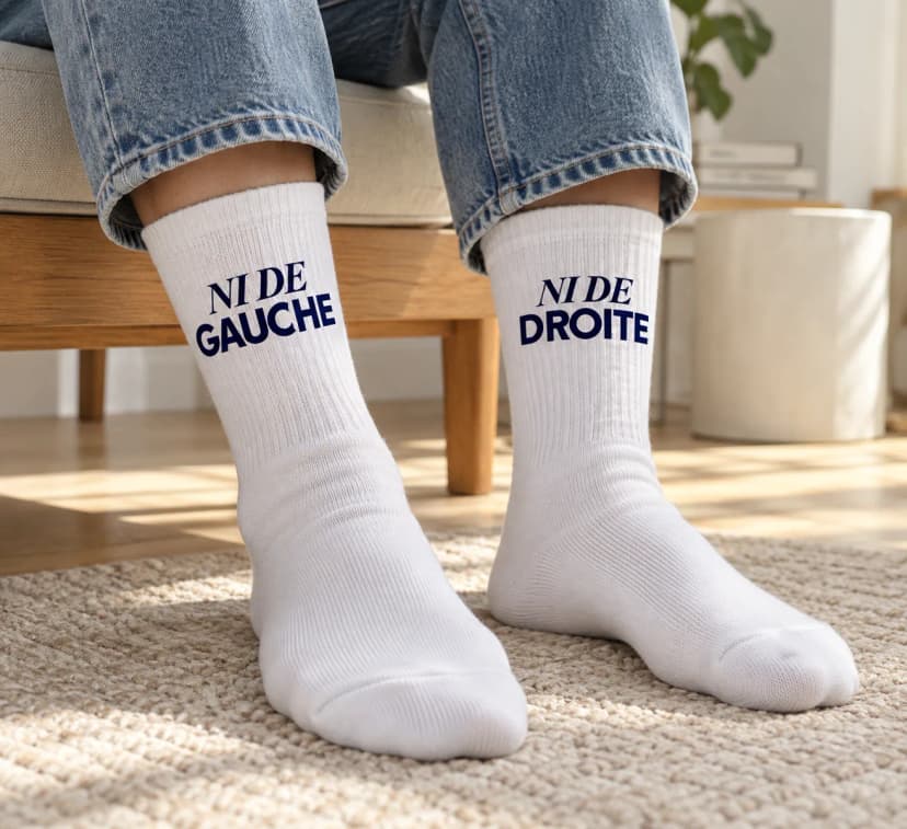 Chaussette Ni Droite Ni Gauche