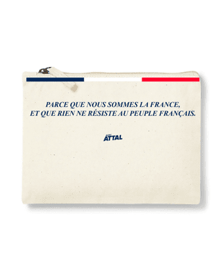 Trousse "Parce que nous sommes la France"